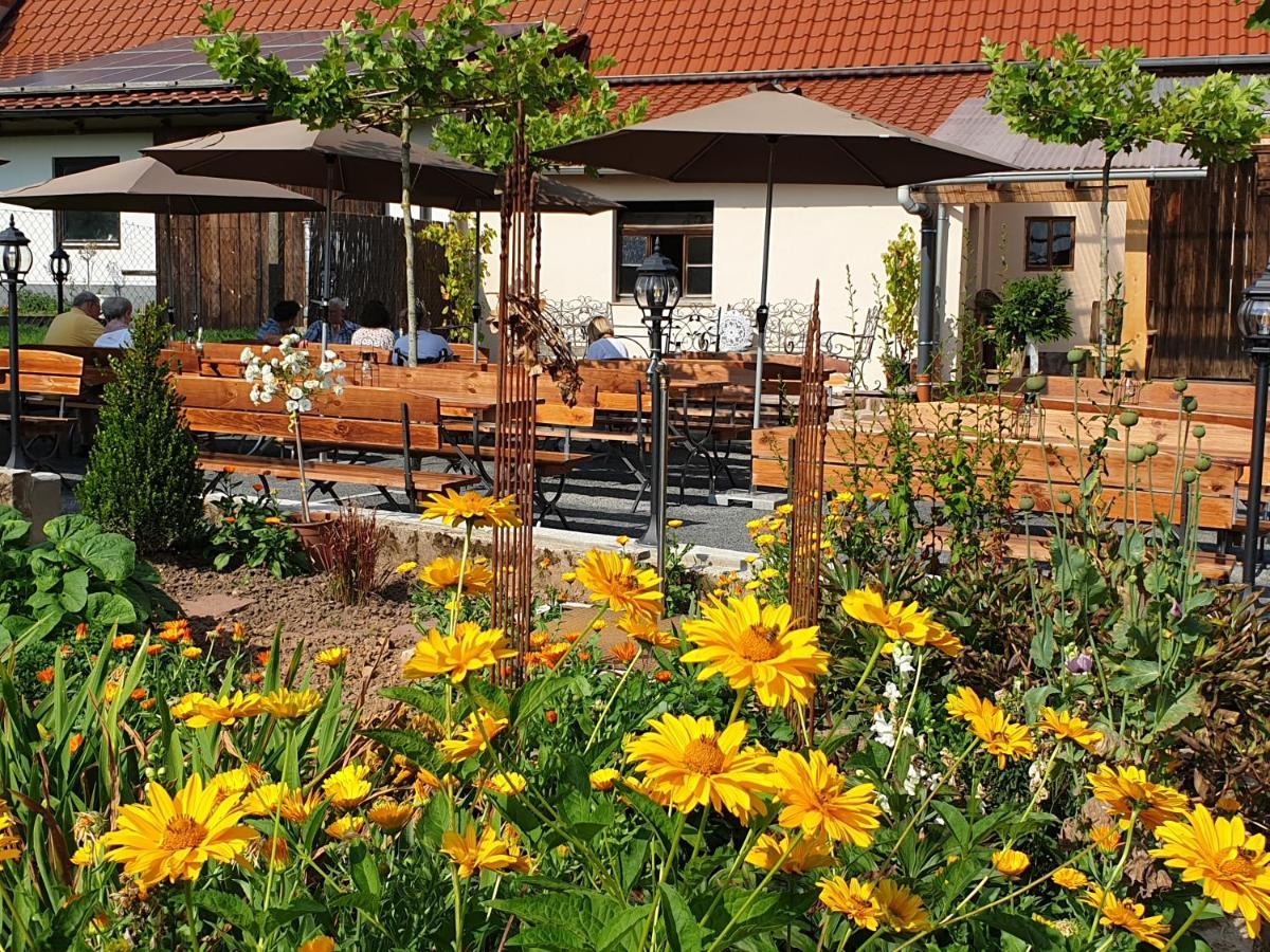 Gasthof Hirsch Schollbrunn Exterior foto